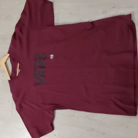 Vans burgundy t- shirt - Picture 3 of 8